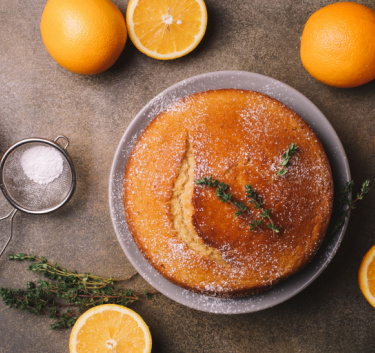Gâteau à l'orange Magimix.
